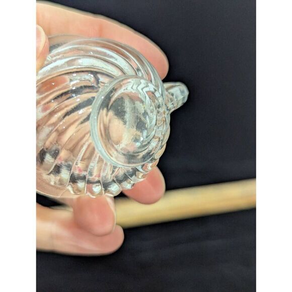 Made in France Vintage Miniature 1900 Era Doll House 3 Pc Set Glass Ware - Picture 11 of 12